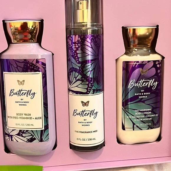 Butterfly Themed Bath and Body Works Gift Bundle - Picture 6 of 10